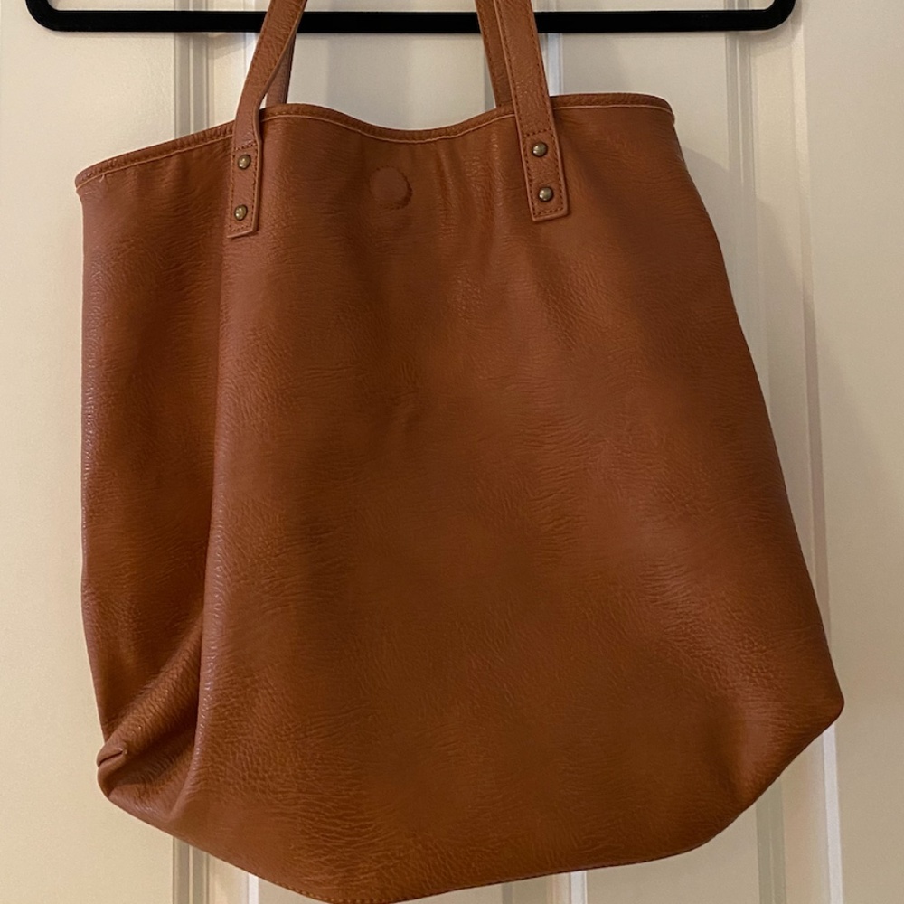 Brown Leather tote